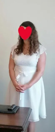 Kurzes hochzeitskleid - hochzeitskleid, /