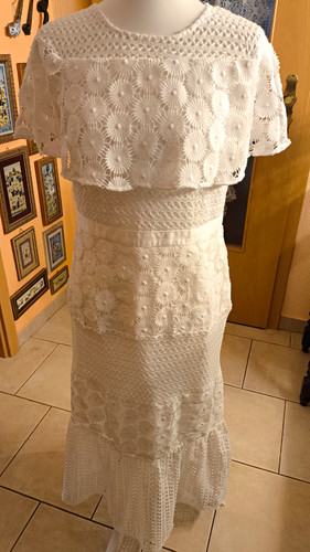 Kleid weiß spitze - kleid,