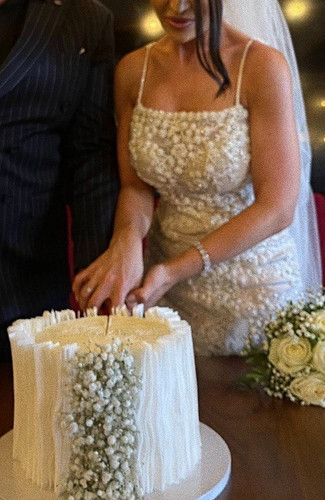 Standesamtkleid cremeweiß - in,