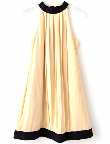 Vero moda neckholder kleid - kleid, l