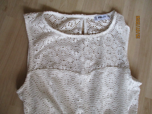 Schickes weißes kleid - kleid, °